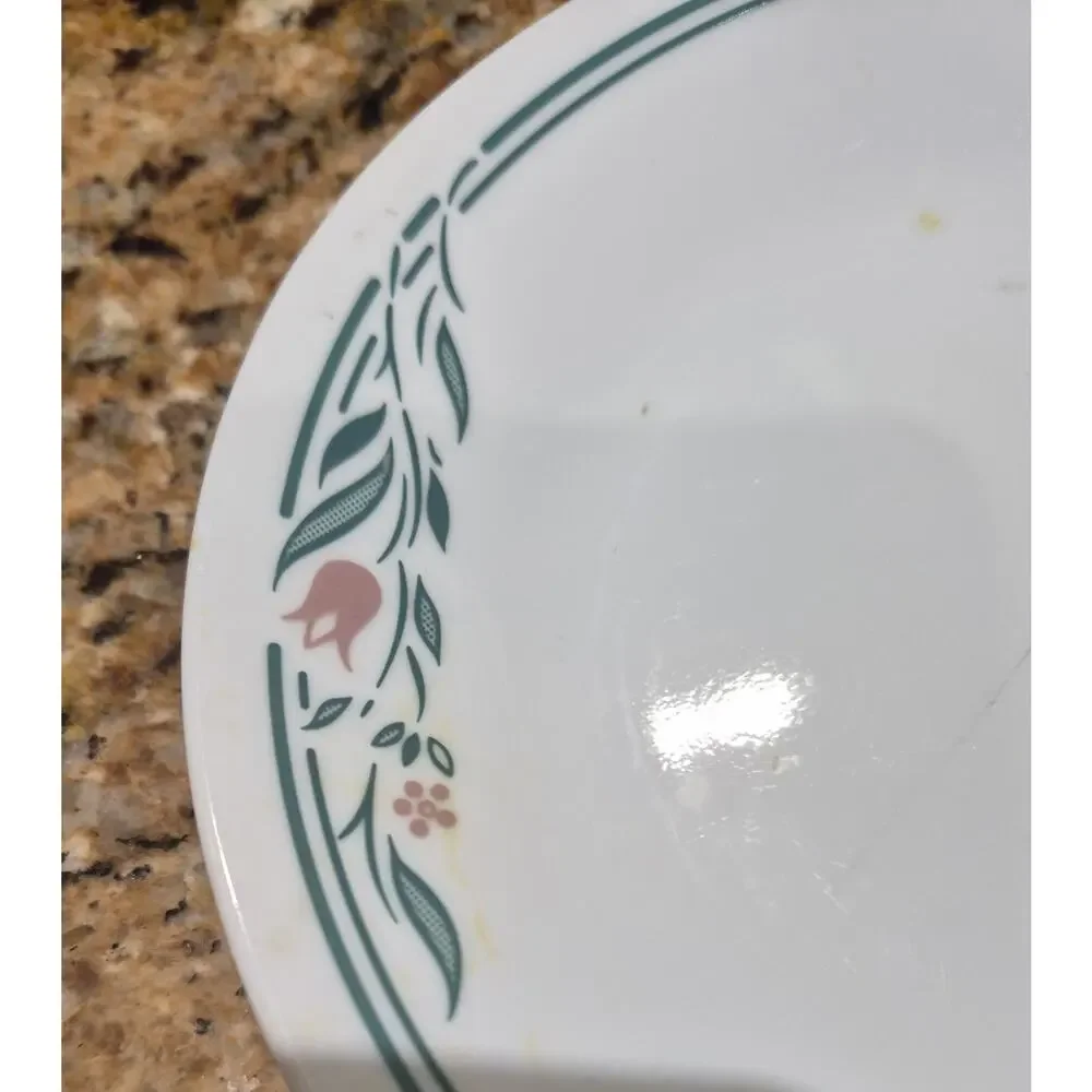 Corelle Rosemarie Bread & Butter Dessert Plates 6.75” (Set of 4)